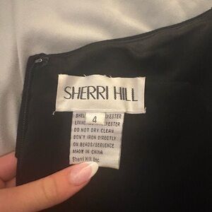 Sherri Hill Elegant Black Gown